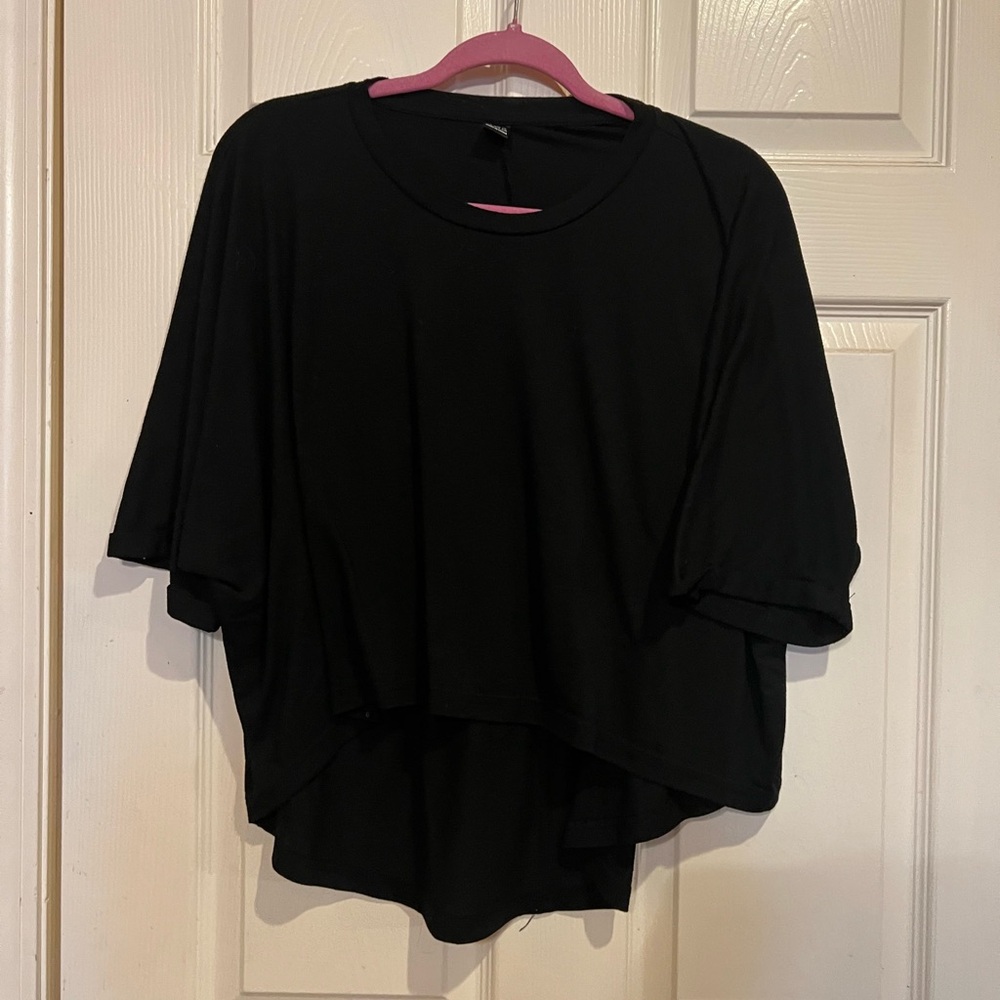 SHEIN Black Short Sleeve Women's Tee